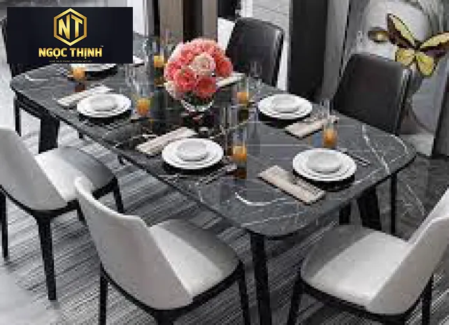 Xưởng Nội Thất Ngọc Thịnh - Bàn ăn gia đình 4 ghế đơn giản sang trọng Xưởng Nội Thất Ngọc Thịnh - Bàn ăn gia đình 4 ghế đơn giản sang trọng